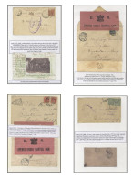 BOER WAR P.O.W Camp Mail: Large, Interesting And Valuable Collection, Written Up On Display Leaves, Comprising Four PPC' - Andere & Zonder Classificatie