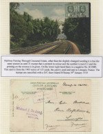 Railway PPC's: Collection, Written Up On Display Leaves, Incl. Trains, Stations, Track & Lines, Produced By Locomotive P - Altri & Non Classificati