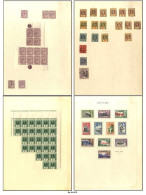 Mainly 1902-51 (a Few Earlier) Ranges On Leaves Incl. 1903-05 & 1904-05 Duplicated Low Vals With M Blocks & Strips, 1910 - Andere & Zonder Classificatie