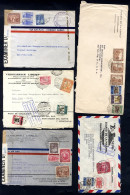 1930's-40's Accumulation Of Covers All Addressed To The 'All American Newspapers Representatives Inc' In New York City,  - Otros & Sin Clasificación