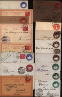 POSTAL STATIONERY Range Of Early Unused Envelopes, Cards & Wrappers (20 Diff), Also Used Cards Or Envelopes (13) In Addi - Autres & Non Classés