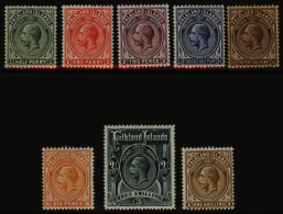 1921-28 MSCA Set, Fine M, SG.73/80, Cat. £150 (8) - Sonstige & Ohne Zuordnung