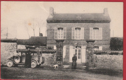 Fontaine-Sur-Maye - " Somme " Carte écrite Le 8 Aout 1936.  V.  Dercourt -  Souvenir Du Passage  De L'  Abbé Calippe . - Crecy En Ponthieu