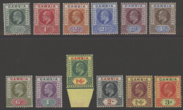 1902-05 CCA Set, Fine M, SG.45/65, Cat. £250 (12) - Otros & Sin Clasificación