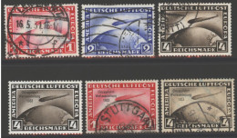 1928 Zeppelin Set, Good U (43 Fault) SG.443/5, 1933 Chicago Zeppelin 1m & 4m Av U, SG.510 & 512, Also The 4m M, Cat. £12 - Otros & Sin Clasificación