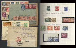 1933-41 Third Reich Collection In An Album With M Incl. 1933 Welfare 25pf In Corner Marginal Pair UM (Cat. £900), Also 4 - Other & Unclassified