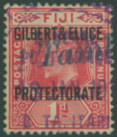 1911 1d Red, Used On SS Tambo, Also Cancelled ' Butaritari 13. Jan. 1911.' Scarce Usage, SG.2. (1) - Other & Unclassified
