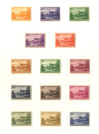 1937-56 M Range On Leaves Incl. 1939 Set, 1948 Wedding, 1956 Set, Also Norfolk Island 1947-67 Incl. 1947 Set, 1953, 1956 - Sonstige & Ohne Zuordnung