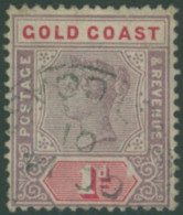 1898-1902 CCA 1d Dull Mauve & Rose, Wmk Inverted, FU, SG.27aw. (1) Cat. £225 - Andere & Zonder Classificatie