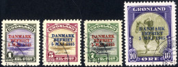 1945 Liberation Of Denmark 1ore To 10ore, Superb Used, SG.17/20. (4) Cat £355. - Other & Unclassified