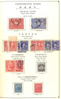 1871-1959 M & U Collection In Japanese Printed Album, Split Up In To Sections, Commems, Park, Air & Defins Incl. 1896 Wa - Autres & Non Classés