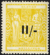 1940 Postal Fiscals 11/- On 11/- Yellow, UM (gum Lightly Toned), SG.F189, Cat. £275. (1) - Other & Unclassified