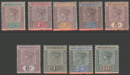 1900 CCA Set, Fine M, SG.1/9, Cat. £600 (9) - Andere & Zonder Classificatie