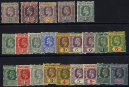 1903-04 CCA ½d To 2½d + 1s M (gum Tones), 1910-11 MCCA Set To 5s Excl. 2/6d, 1912 MCCA Set To 2/6d M. (23) Cat. £218 - Autres & Non Classés