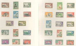 1945 & 1953 Defin Sets, FU, SG.144/157 & 170/187. (29) Cat. £180 - Other & Unclassified