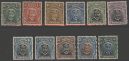 1913-19 Admirals ½d To 5s, Mainly Die III P.14, M, Cat. £470 (11) - Andere & Zonder Classificatie