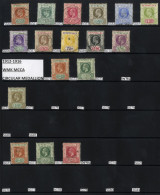1903-65 M & U Collection On Hagner Leaves Incl. 1903 To 30c M & 15c U, 1906 To 12c M, Set FU, 1917-22 50c, 1r M, 1921-22 - Autres & Non Classés