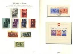 1862-2000 UM, M & U Collection In Two Printed Albums (earlier One 'old Style' Lindner, Later-Davo) Incl. Seated Helvetia - Sonstige & Ohne Zuordnung