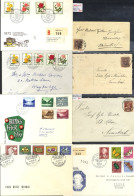 Pro Juventute Issues On Cover With Better Incl. 1916 10c, 1917 3c (2) & 5c And Various Others In Sets Or Singles To C197 - Other & Unclassified