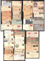 1881-1960 (circa) Range Of 170 Covers/postal Stationery M & U Incl. Specimens, Early Postcards, Registered Etc. Noted Ad - Sonstige & Ohne Zuordnung
