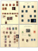 ACCUMULATION (all Periods) Mainly U On Leaves Incl. 1840 1d (2, One Four Margins), Later Line Engraved (2 On Covers), 18 - Andere & Zonder Classificatie