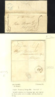 NORTHUMBERLAND UNIFORM 4d POST N.E January 1840 EL With Fine Strike Of The Newcastle 'skeleton' C.d.s [NR 549] And M/s ' - Sonstige & Ohne Zuordnung