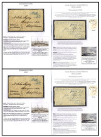 TRANSATLANTIC MAIL 1841-48 EL's Ex USA To UK (Skibbereen Item Noted) Routed Through Liverpool Mainly By Named Cunard Shi - Andere & Zonder Classificatie