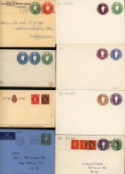 KGV-QEII M & U ENVELOPES, POSTCARDS & LETTER CARDS Mixture Of Items Incl. 1950 1d Red + ½d Green Envelope To Switzerland - Otros & Sin Clasificación