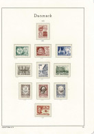 Denmark 1975-1976. Complete Collection; MNH(**) In Clear Mounts On LEUCHTTURM Pages. - Lotes & Colecciones