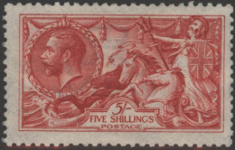1915 DLR 5s Bright Carmine, Fine M, Centred Slightly High To Right, SG.409. (1) Cat. £650 - Other & Unclassified