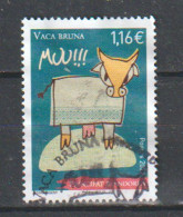 2022. La Vache Brune (Vaca Bruna)   Timbre Oblitéré, 1 ère Qualité - Used Stamps