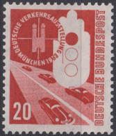 1953 Deutschland > BRD, ** Mi:DE 169, Sn:DE 700, Yt:DE 55,Strassenverkehr, Deutsche Verkehrsausstellung, München - Ungebraucht