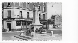 CPSM - PRE-ST-GERVAIS - LE MONUMENT AUX MORTS - CAFE-TABAC - LA RENAISSANCE - Le Pre Saint Gervais