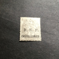 CF - Castellorizo N° 1 * MH - Signé - C.  75,00 E.  Rare - Ungebraucht