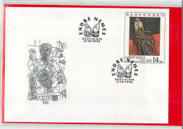 SLOVACCHIA - SLOVENSKO - FDC 1996 -   ENDRE NEMES - FDC