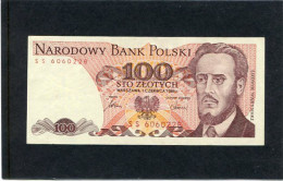 POLAND - 100  ZLOTYCH   BANKNOTE - Pologne