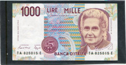 ITALY/ITALIA - 1000  LIRE   MONTESSORI  BANKNOTE - 1.000 Lire