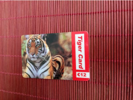 Tigerr Prepaidcard Used Rare - Oerwoud