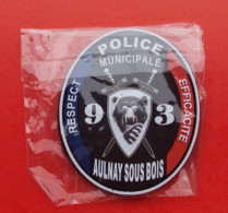 006 2, Ecusson Police Municipale - Aulnay Sous Bois 93 - Police