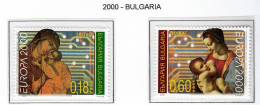 BULGARIA 2000 - BULGARIE - TEMA EUROPA - 2 SELLOS** - 2000