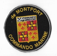 ECUSSON TISSU COMMANDO MARINE De MONTFORT - Patches