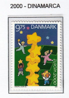 DINAMARCA 2000 - DANMARK - TEMA EUROPA - 1 SELLO** - 2000