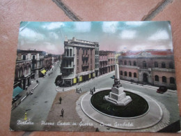 Piazza Caduti In Guerra Corso Garibaldi Targhetta Meccanica Postale La Battaglia Di Canne - Barletta