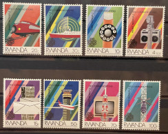 RWANDA - MNH** - 1983  # 1259/1266 - Nuevos