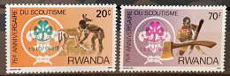 RWANDA - MNH** - 1985  # 1318, 1324 - Ongebruikt