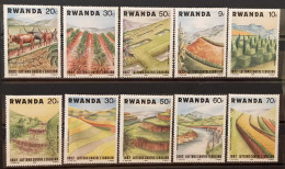 RWANDA - MNH** - 1983  # 1099/1108 - Nuevos