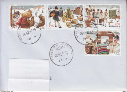 ROMANIA 2016 : NEW YEAR CUSTOMS On Circulated Cover #428564661 - Registered Shipping! - Gebraucht