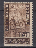 Action !! SALE !! 50 % OFF !! ⁕ Belgium 1934 ⁕ Exposition In Brussels 1.50 Fr. 1935 Mi.380 ⁕ 1v MH - Neufs