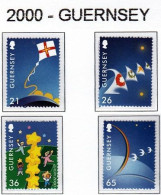 GUERNSEY 2000 - TEMA EUROPA - 4 SELLOS** - 2000