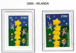 IRLANDA 2000 - IRELAND - EIRE - TEMA EUROPA - 2 SELLOS** - 2000
